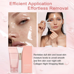 LOYOTICE mask applied on face at night, demonstrating overnight coverage benefit