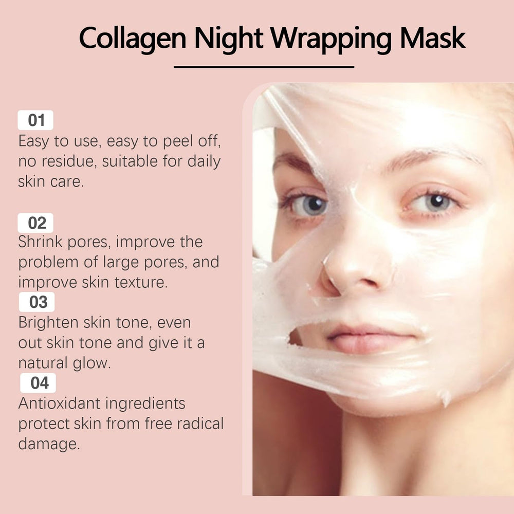 LOYOTICE peeling off mask in morning, revealing firmer-looking skin benefit