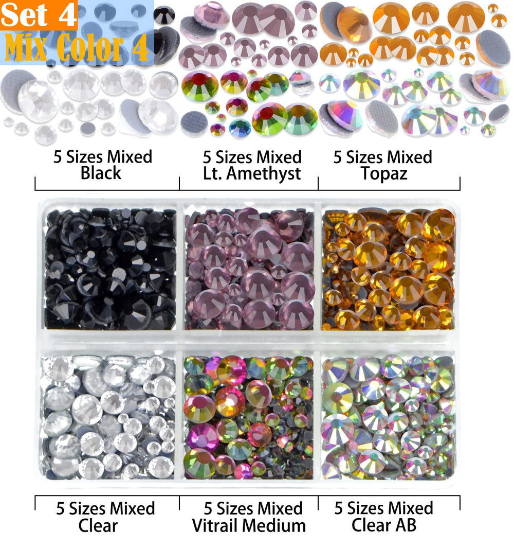 LPBeads stones on fingernails illustrating fine detail and long-lasting sparkle