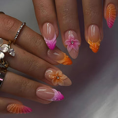 LPOODDNU close-up of 3D flower ocean texture highlighting detailed design and depth