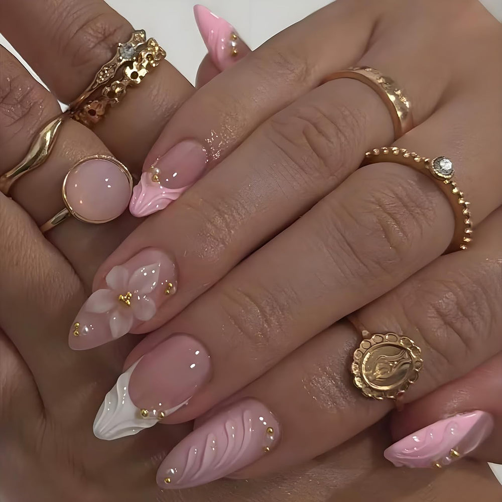 LPOODDNU close-up of nail surface texture highlighting glossy finish benefit