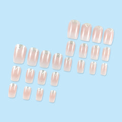 LPOODDNU nails held in hand to show true size and easy at-home application