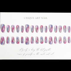 LPOODDNU side view highlighting nail thickness and natural curve benefit