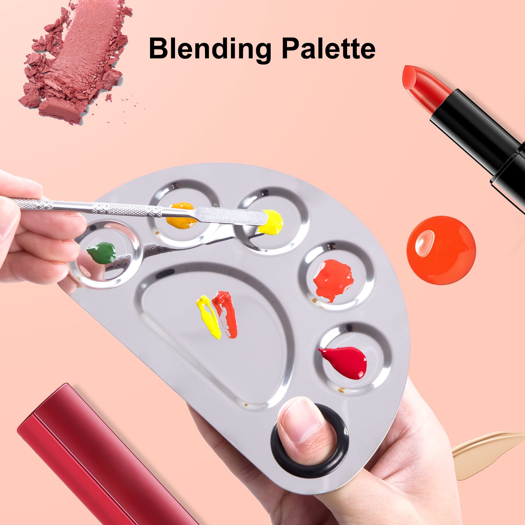 LQ-TT-CY-CX on makeup station showing professional-ready mixing convenience