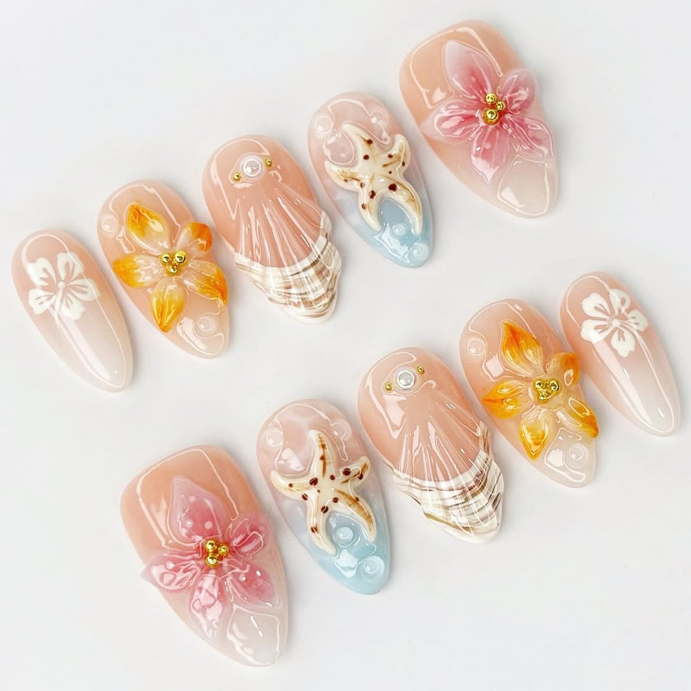LRKNNO close-up of 3D floral detail showing dimension and style benefit