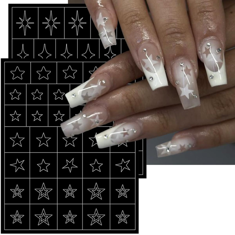 LRKNNO assorted heart butterfly flower flame star templates for creative options benefit