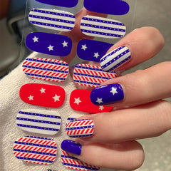 LRKNNO nail strip on finger to show scale and realistic coverage benefit