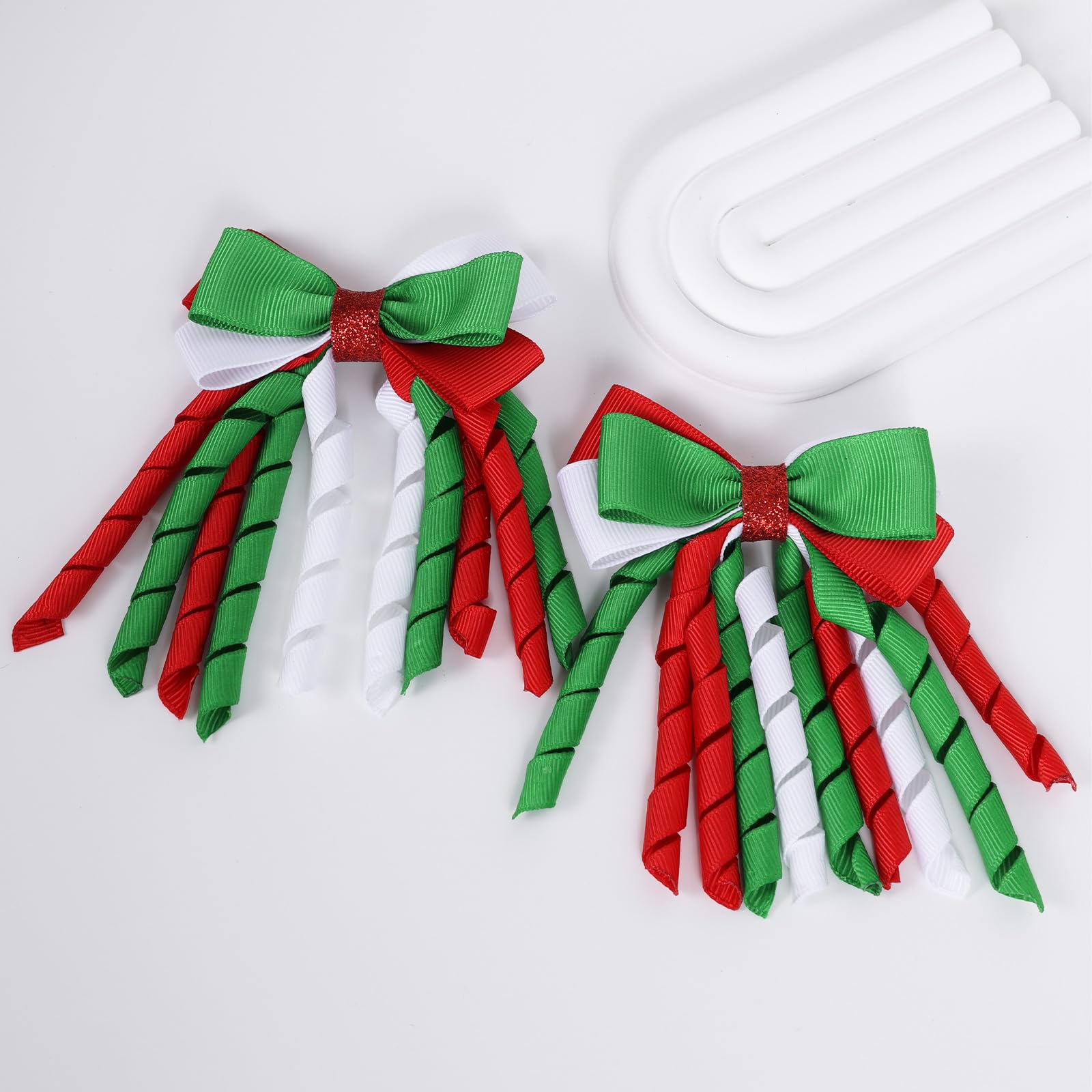 LSVOZ styled with holiday outfit on table setting showing coordinated seasonal accessory