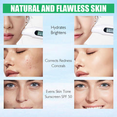 LSxia application on fingertips showing easy spread and quick priming benefit