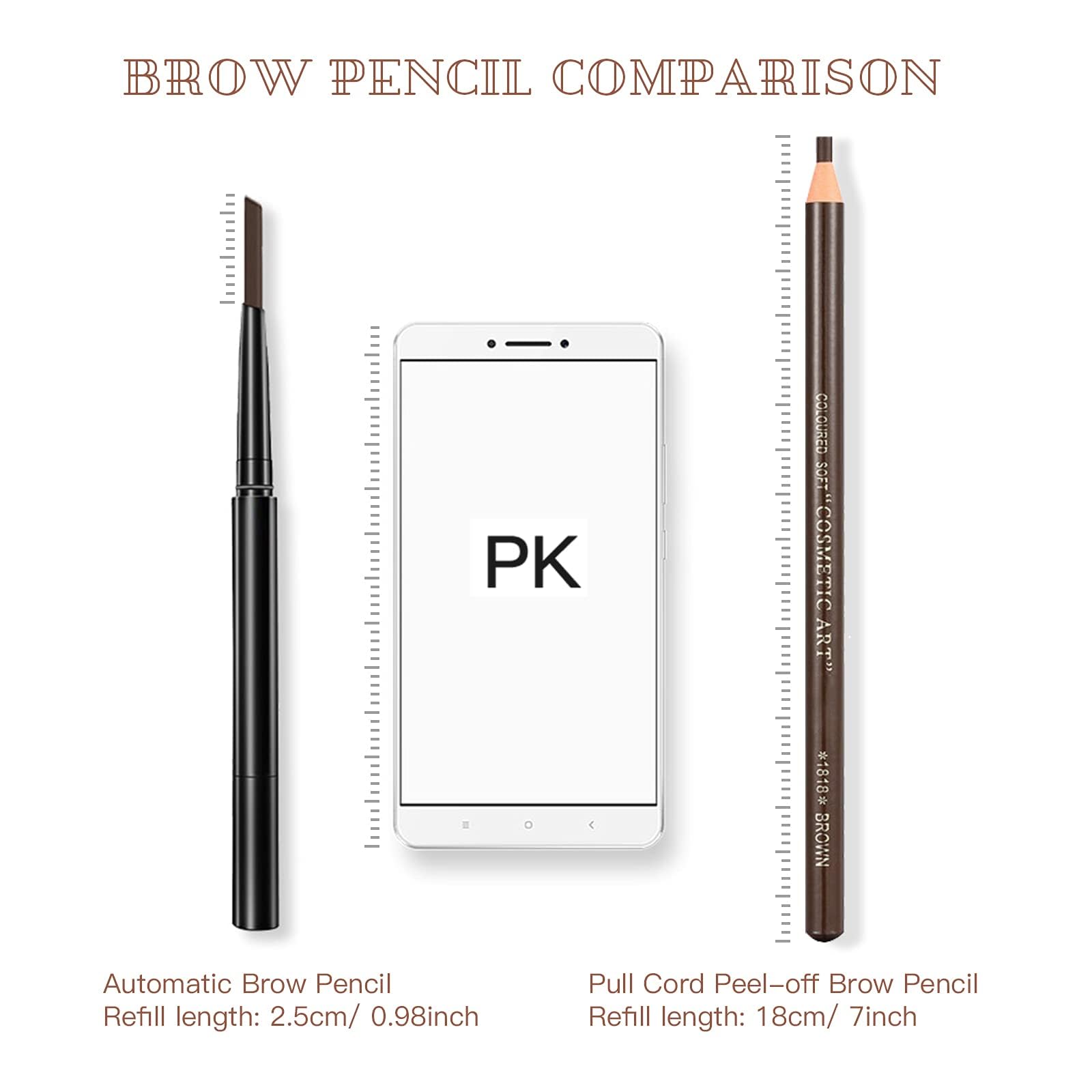 LSxia close-up of peel-off refill tip showing smooth texture and precise strokes