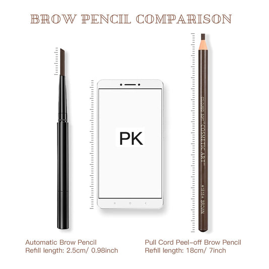 LSxia close-up of peel-off refill tip showing smooth texture and precise strokes