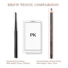 LSxia close-up of peel-off refill tip showing smooth texture and precise strokes