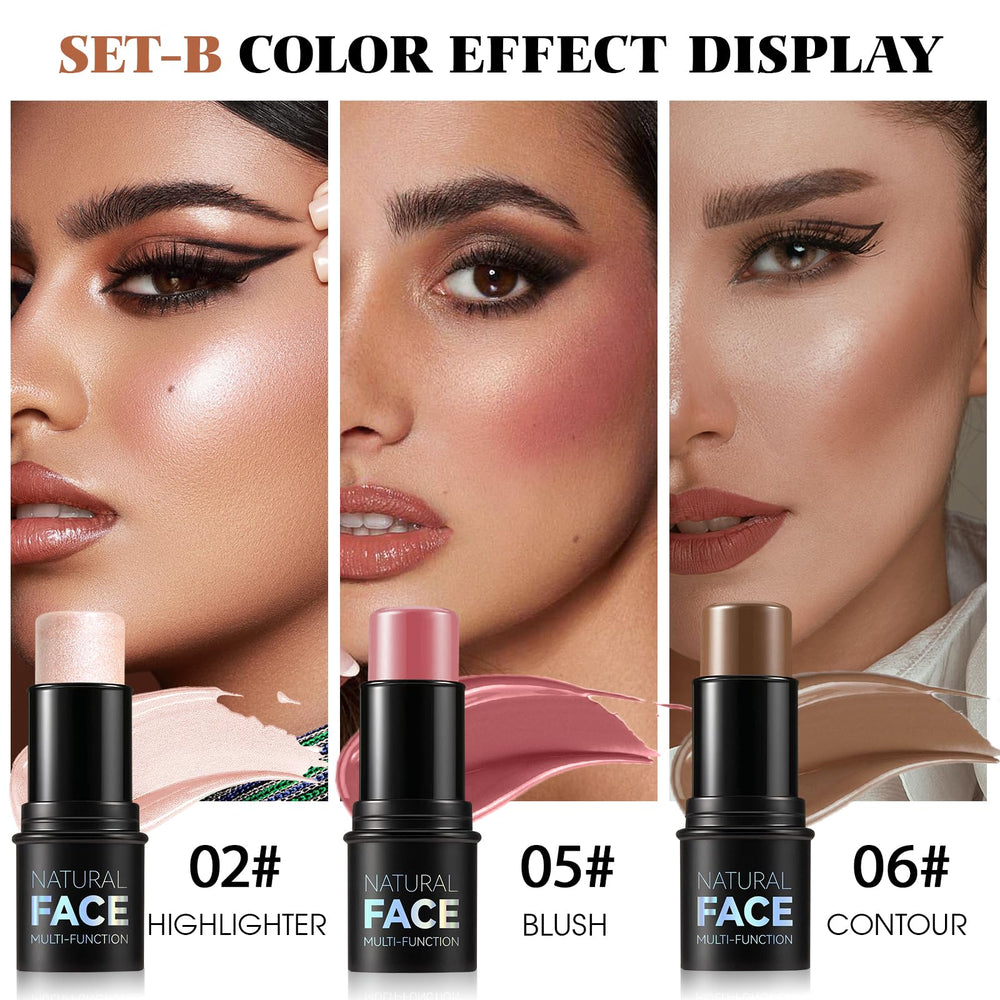 LSxia contour stick close-up texture, creamy blendable formula benefit