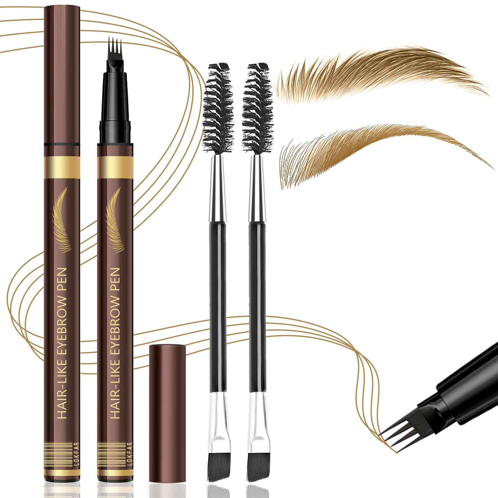 LSxia front packaging showing two pens and brushes, clear kit convenience