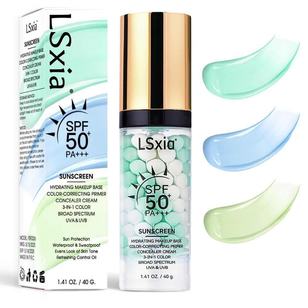 LSxia front tube packaging showing product and shade #02 benefit priming