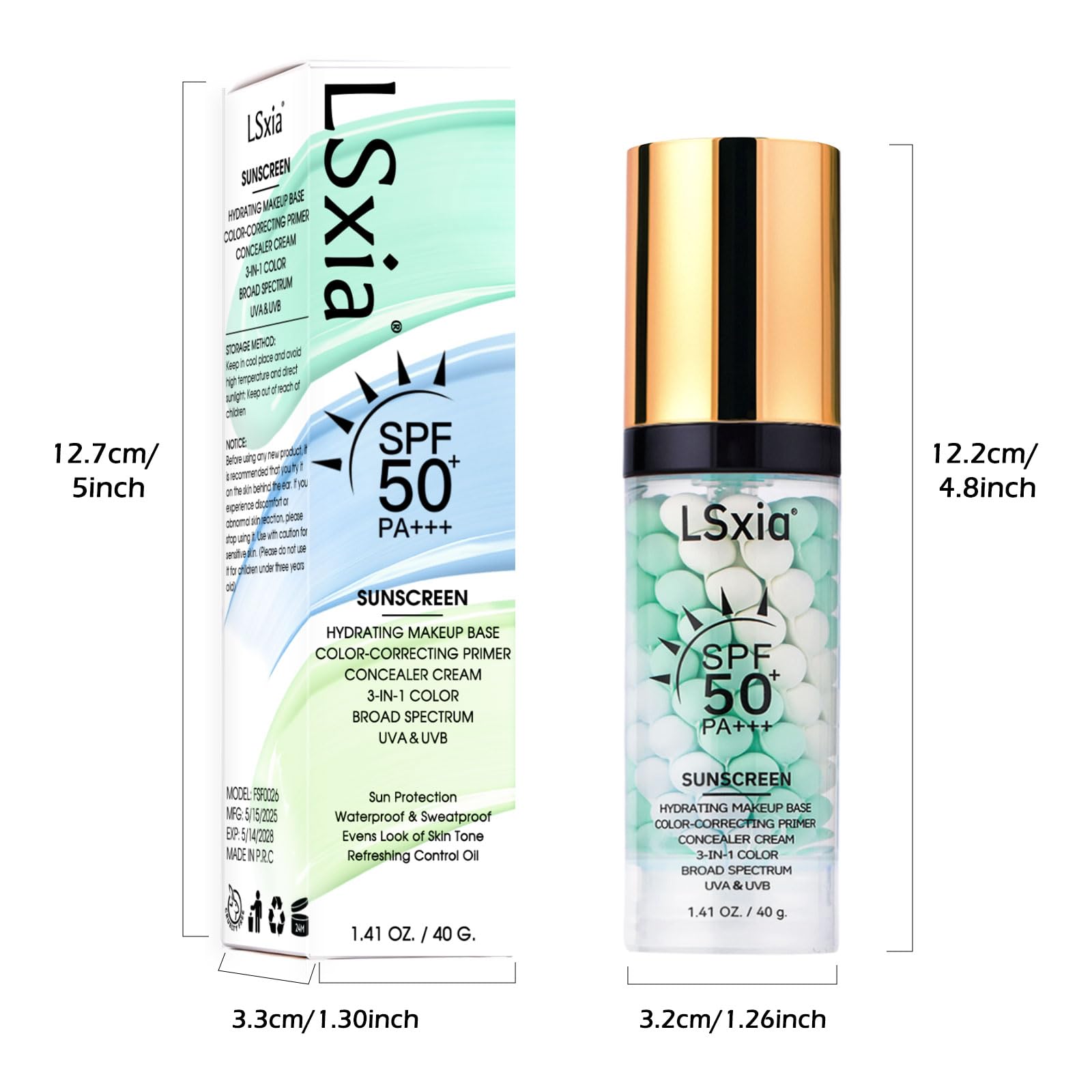 LSxia in a lifestyle bag showing portability and daily routine benefit