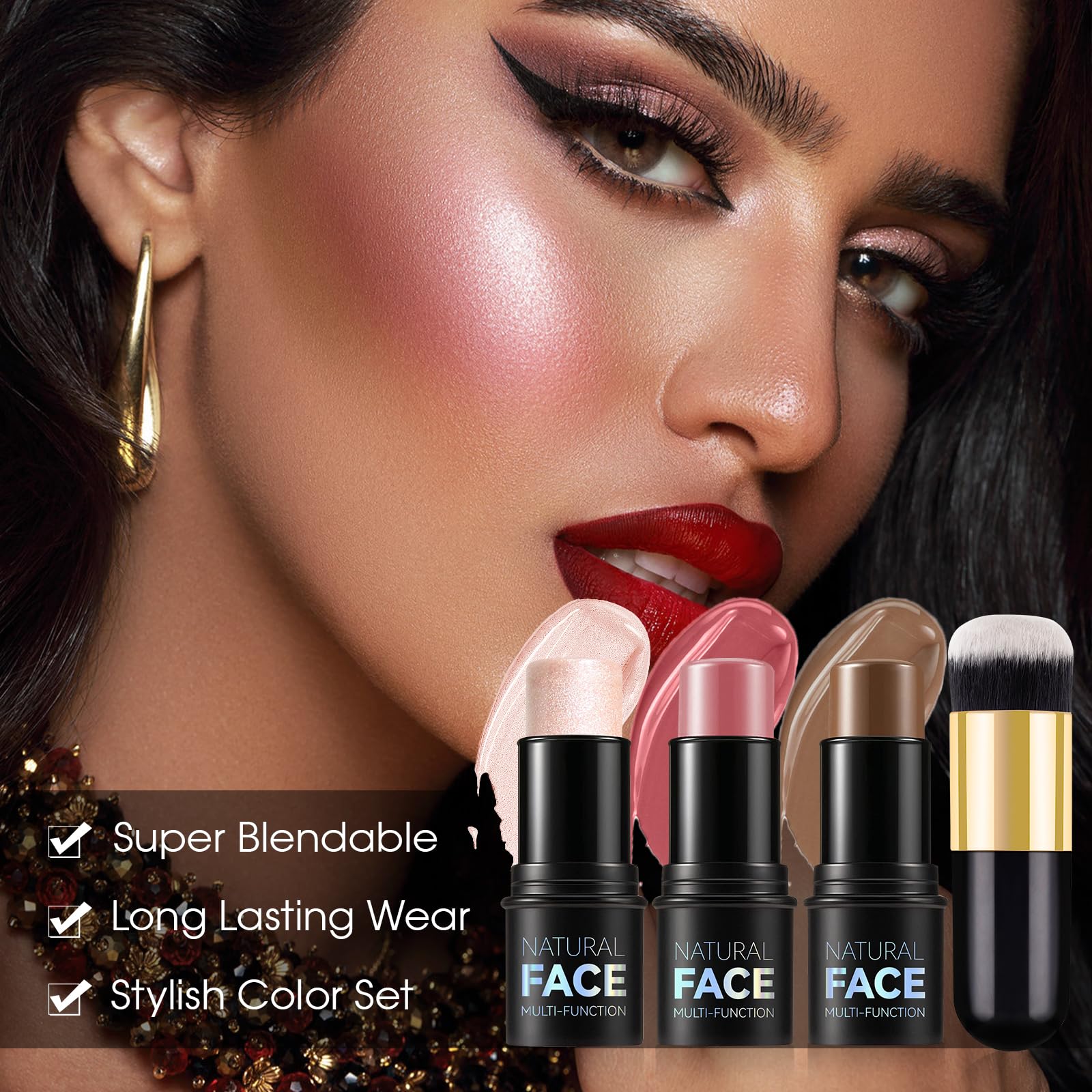 LSxia open kit with sticks and brush visible, easy application benefit