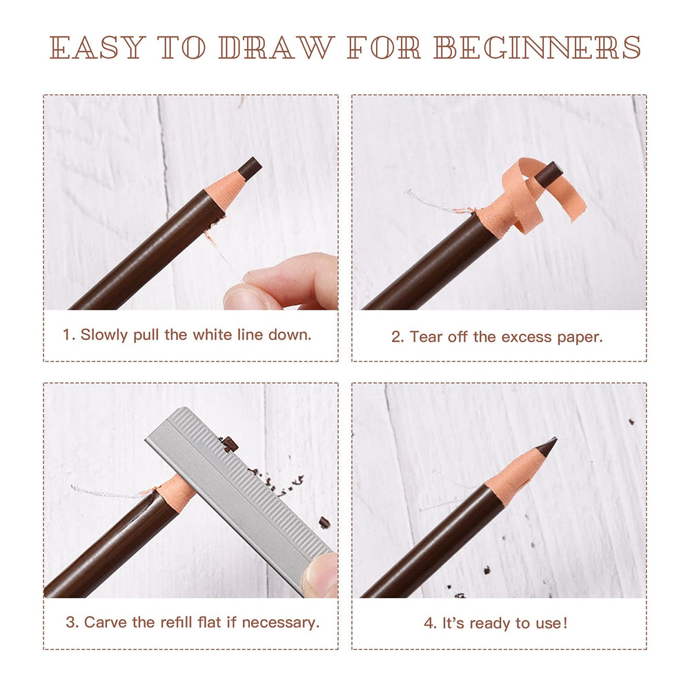 LSxia pencils held in hand to show scale and portable everyday convenience