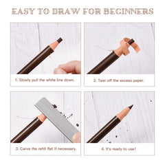 LSxia pencils held in hand to show scale and portable everyday convenience