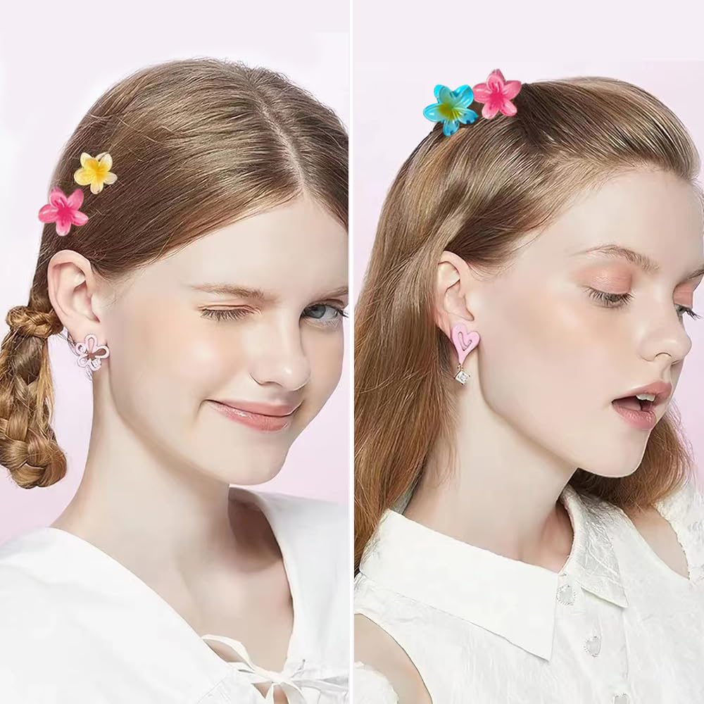 LTFCFZQ clip securing half-up hairstyle demonstrating non-slip hold benefit