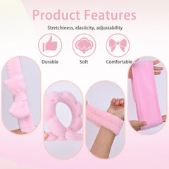 LTHYHJ wristbands group on surface demonstrating water absorption and sleeve protection