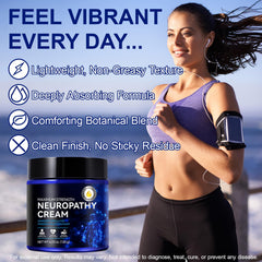 LTQXGT being applied to foot in lifestyle scene offering targeted comfort