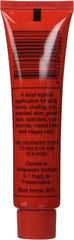 Lucas Papaw open cap showing ointment texture and easy-squeeze application benefit