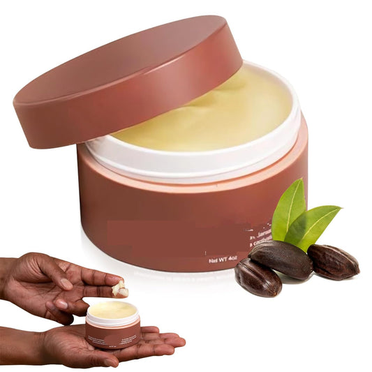 Lucift jar front view showing clean branding and scent
