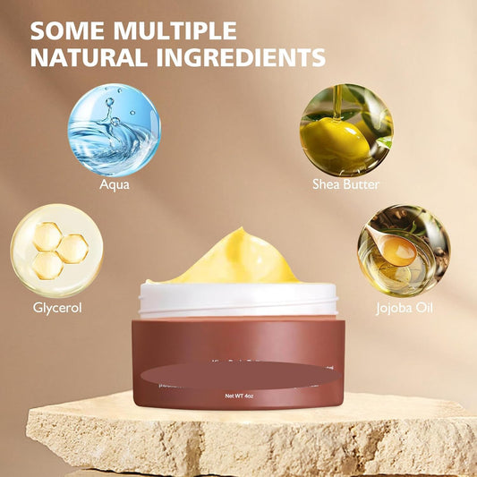 Lucift open jar creamy texture for deep moisturizing