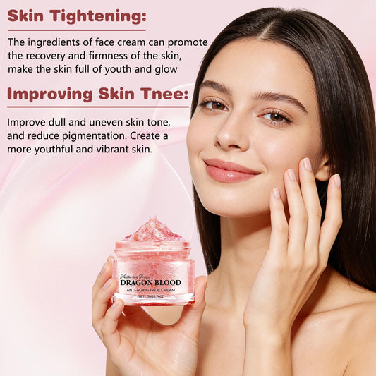 Lucift close-up cream texture demonstrating smooth application and deep hydration benefit