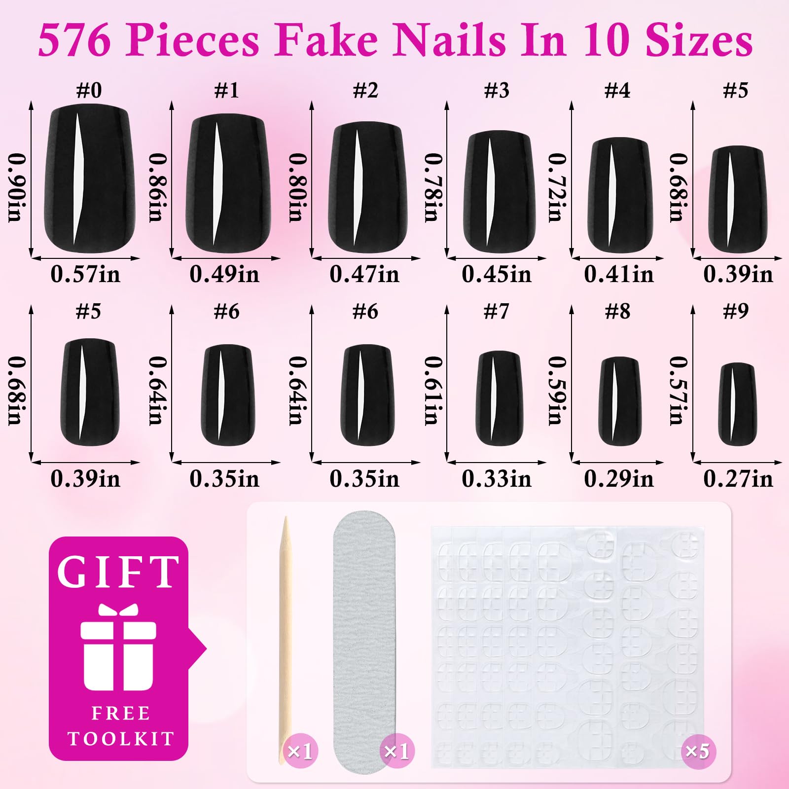 LuckForever close-up of acrylic nail finish highlighting smooth durable texture