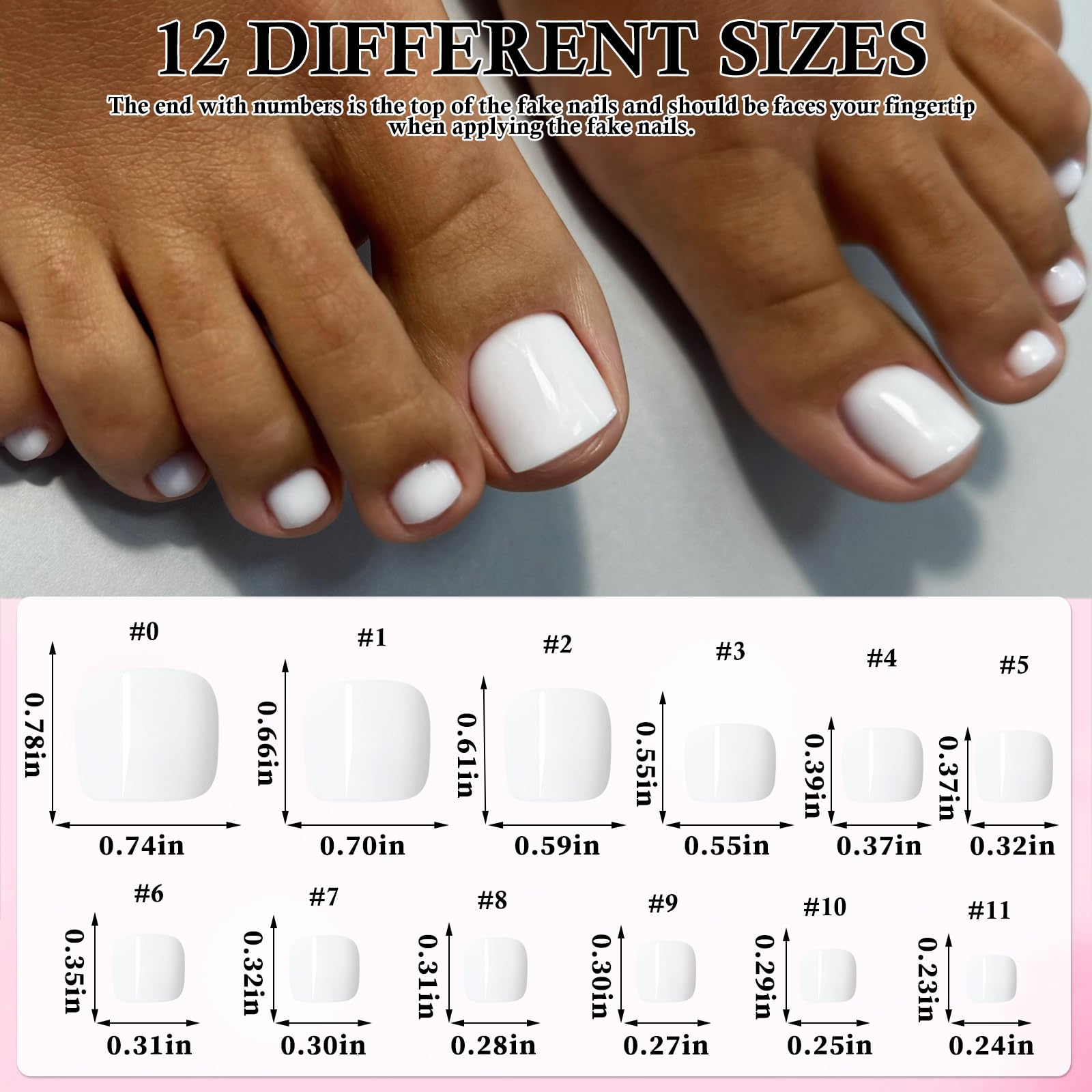 LuckForever close-up nail texture highlighting smooth white finish and durability