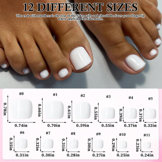 LuckForever close-up nail texture highlighting smooth white finish and durability