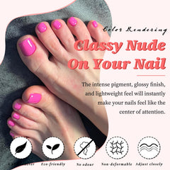 Close-up of LuckForever toe tip edge and surface texture showing comfortable, seamless fit