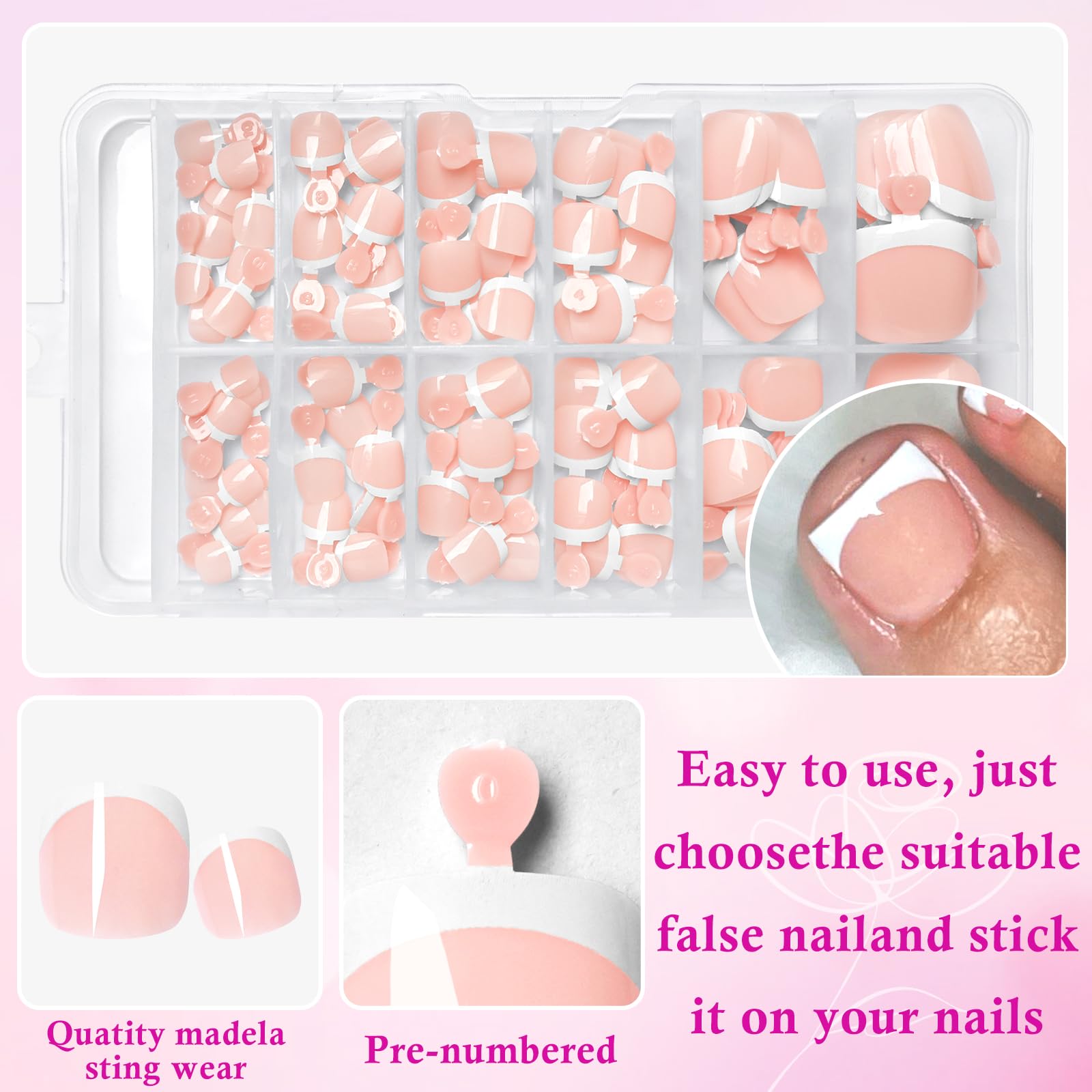 LuckForever tools and adhesive tabs displayed to show included items for simple application