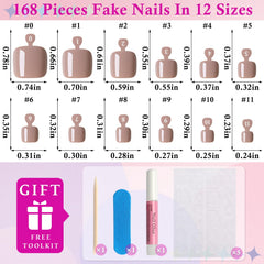 LuckForever applied press-on toenails on model foot delivering salon look fast