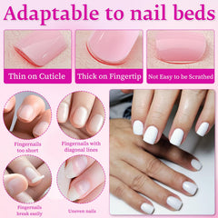 LuckForever nail beside a coin for size comparison and accurate fit guidance