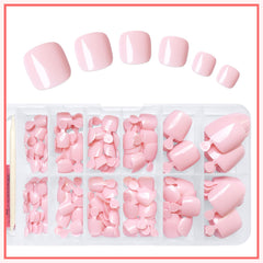 LuckForever organized case with 12 sizes for precise toe fit