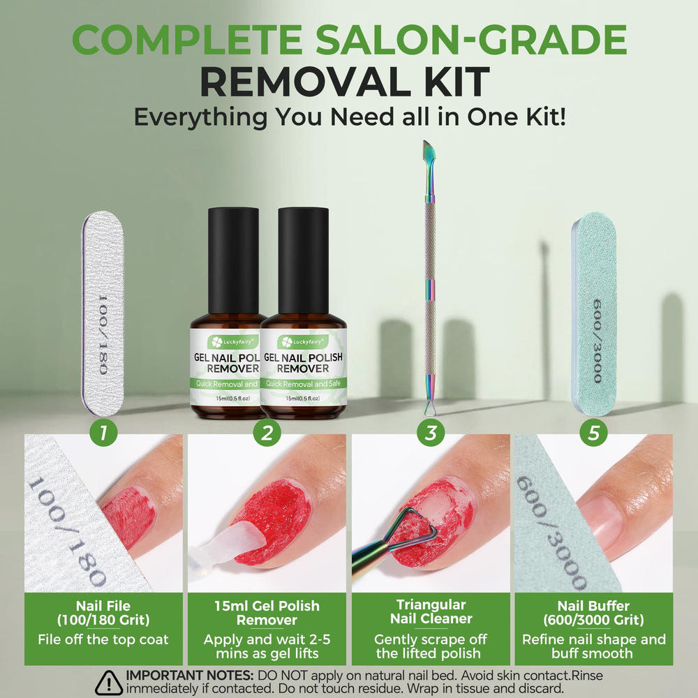 luckyfairy application in hand demonstrating fast 3–5 minute removal benefit