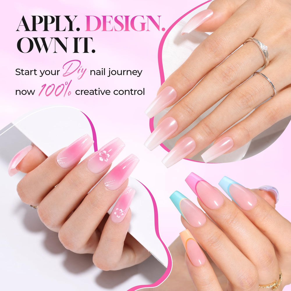Luckyfairy close-up of flexible cuticle area providing comfortable fit