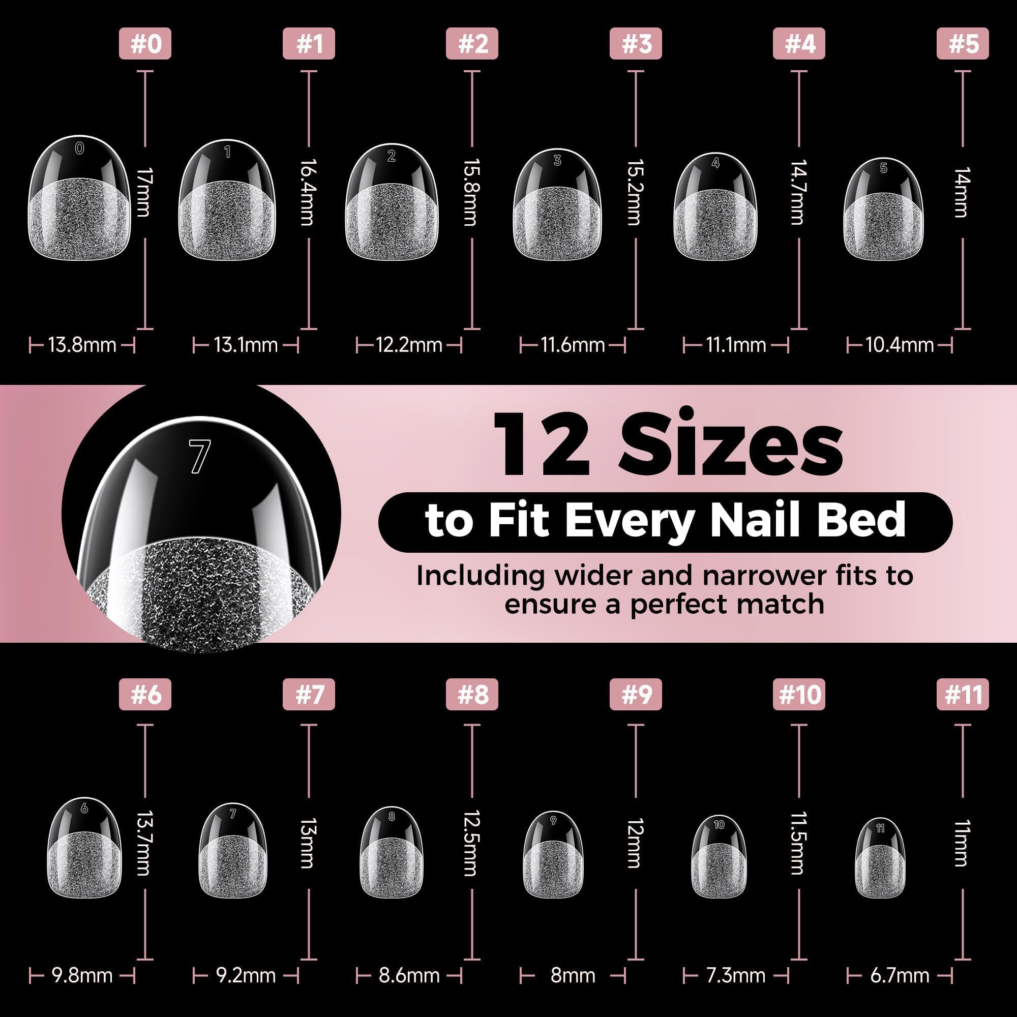 luckyfairy detailed edge and curvature for natural fit and comfort