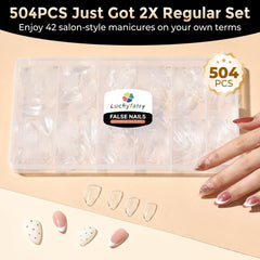 Luckyfairy flexible tip bend demo illustrating soft gel durability