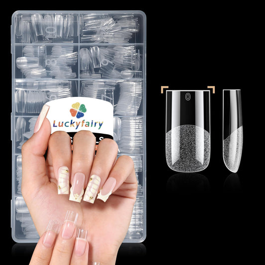 luckyfairy front packaging showing full 504pcs set and clear box for storage benefit