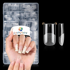 luckyfairy front packaging showing full 504pcs set and clear box for storage benefit