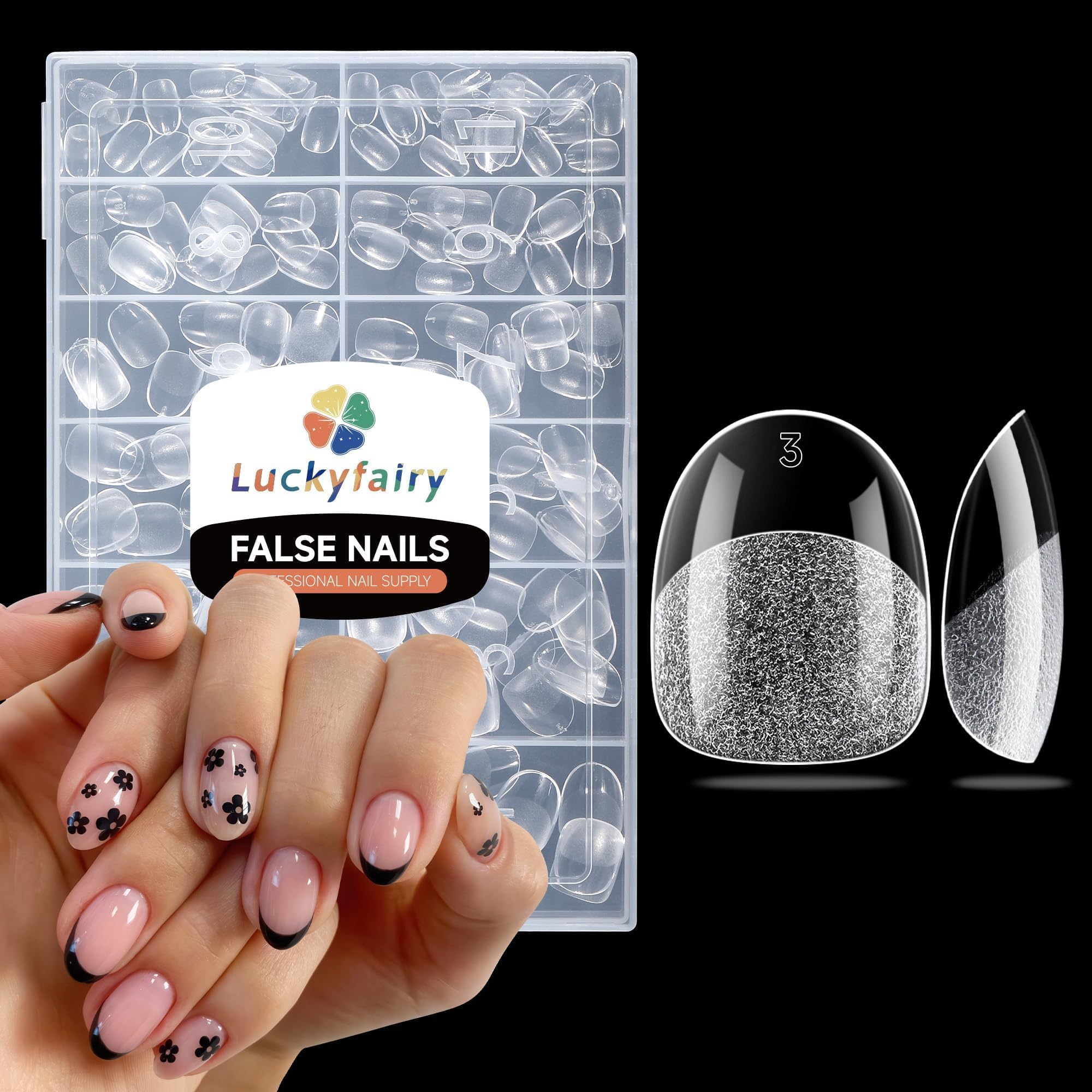 luckyfairy front packaging showing 240-piece set and benefits