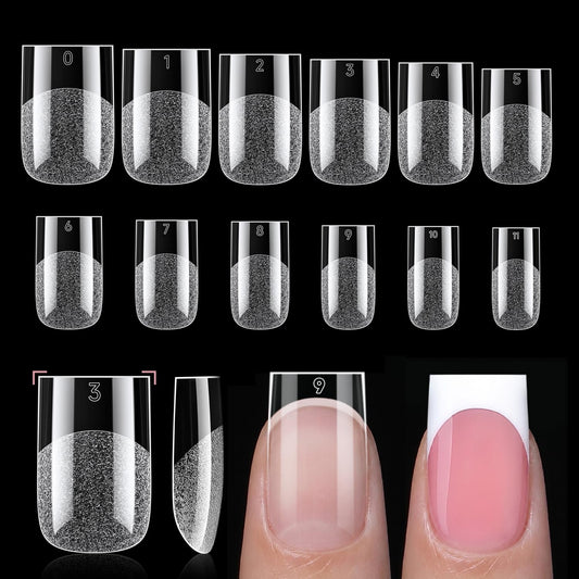 Luckyfairy front packaging showing 240-piece set and salon look benefits