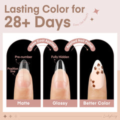 luckyfairy salon application scene for professional durable finish