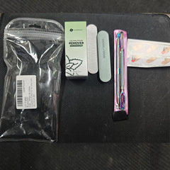 Luckyfairy instructions and contents flatlay illustrating step-by-step use