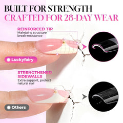 Luckyfairy nano-etched inner texture for stronger bond without sanding
