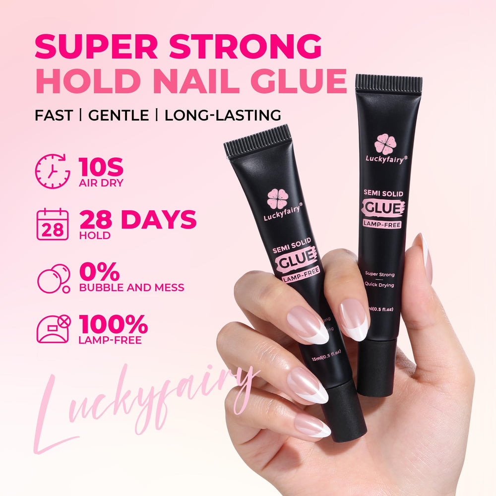 Luckyfairy close-up nozzle for precise, controlled glue application